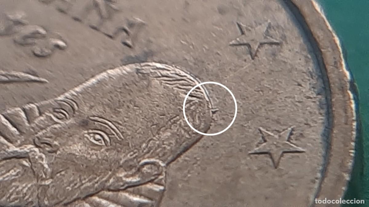 Monedas con errores: (ERROR-ESPA&Ntilde;A)(2018) 10 C&Eacute;NTIMOS DE EURO EXCESO DE METAL EN CABEZA - Foto 6