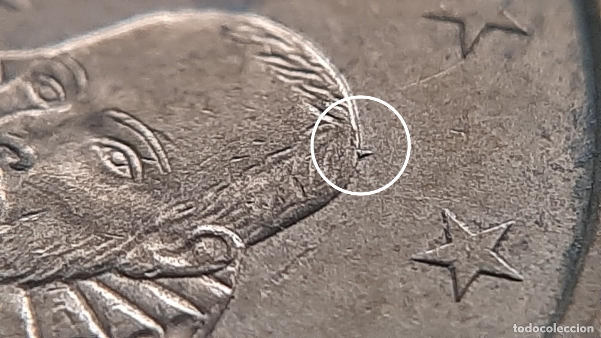 Monedas con errores: (ERROR-ESPA&Ntilde;A)(2018) 10 C&Eacute;NTIMOS DE EURO EXCESO DE METAL EN CABEZA - Foto 7