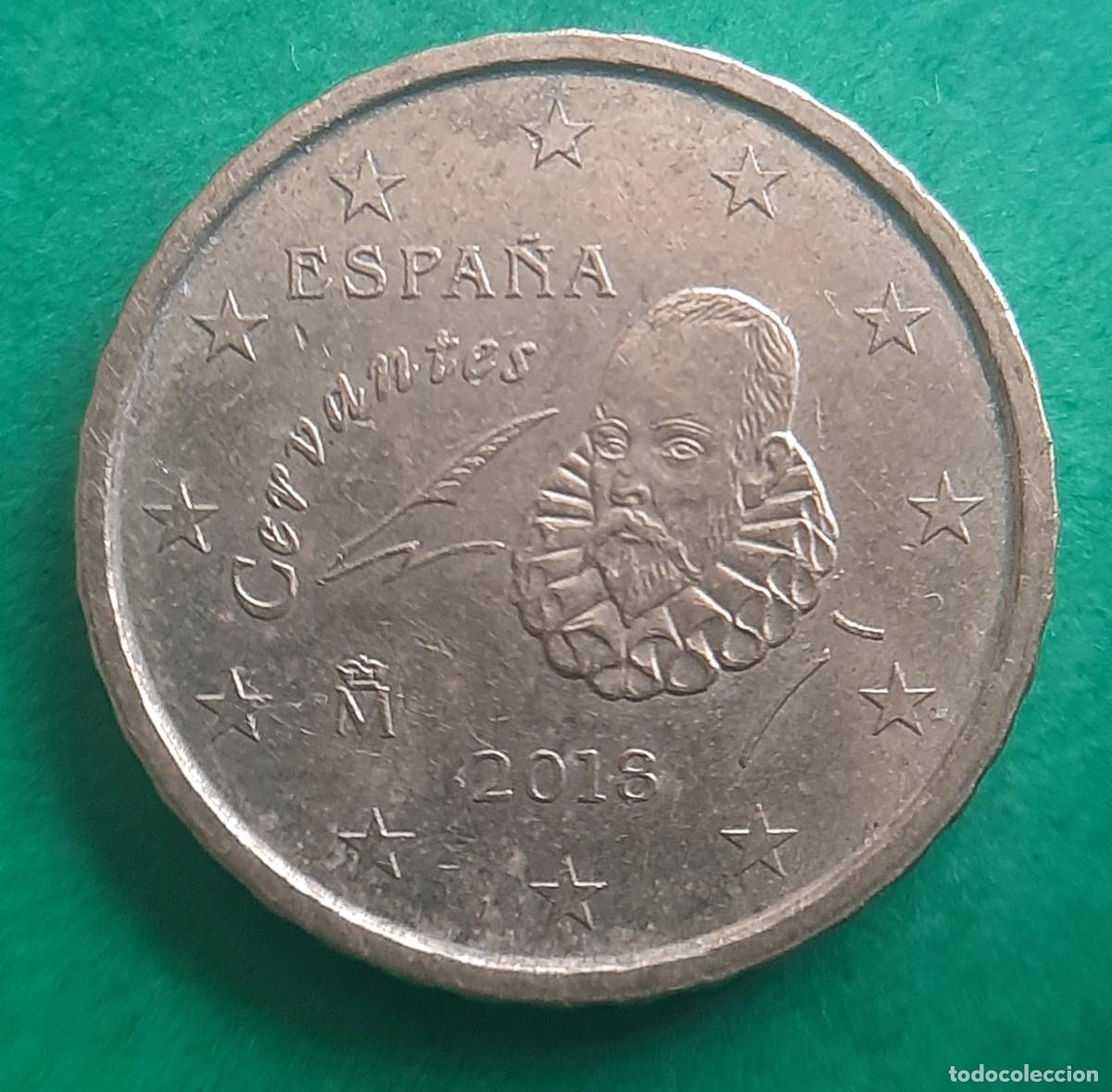Monedas con errores: (ERROR-ESPA&Ntilde;A)(2018) 10 C&Eacute;NTIMOS DE EURO EXCESO DE METAL EN CABEZA - Foto 9