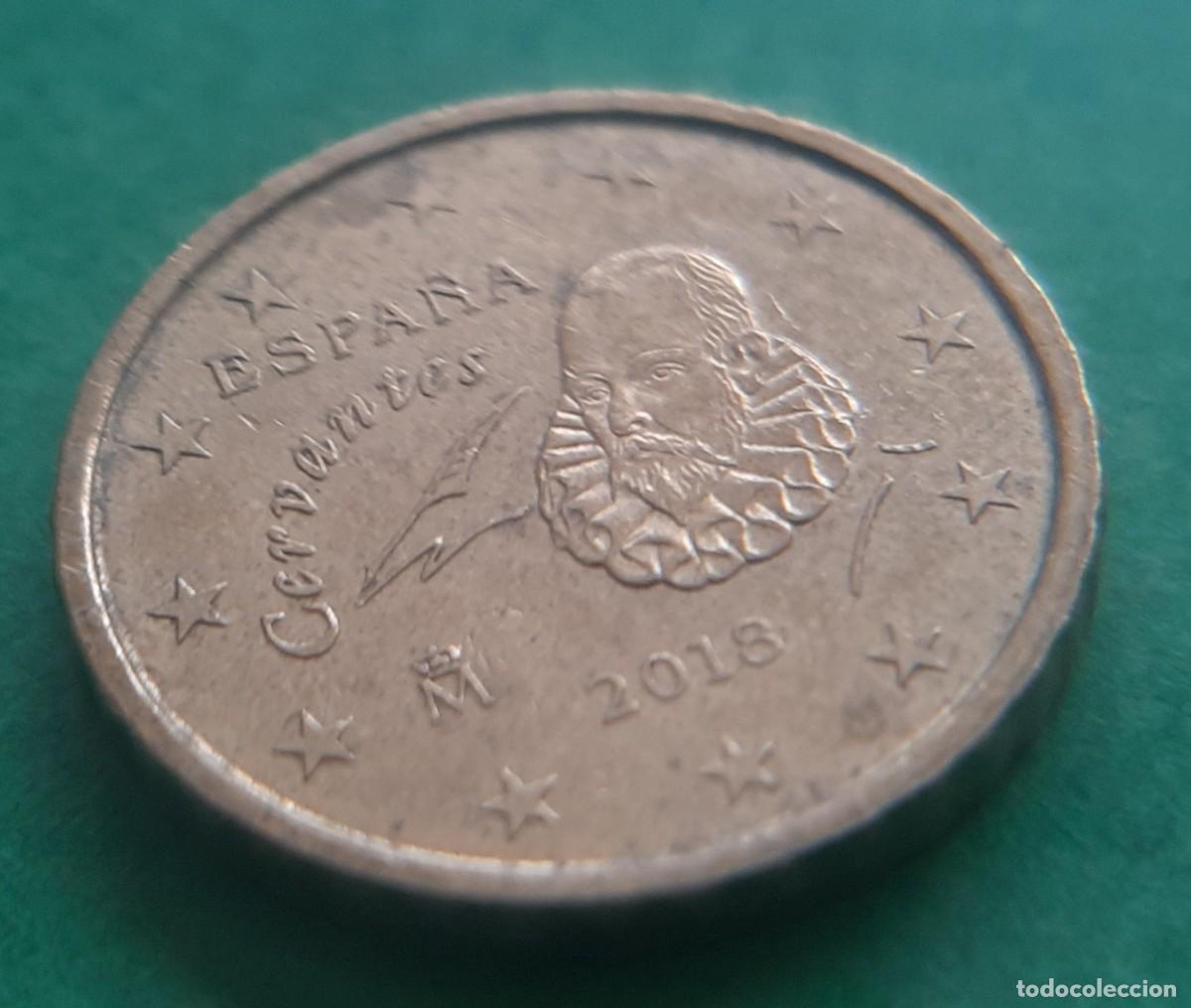 Monedas con errores: (ERROR-ESPA&Ntilde;A)(2018) 10 C&Eacute;NTIMOS DE EURO EXCESO DE METAL EN CABEZA - Foto 10