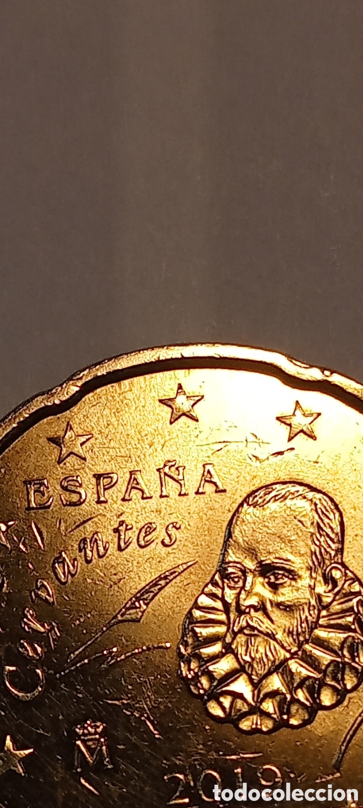 Monedas con errores: Spain 20 Euro Cent-2019-MINT ERROR (&Ntilde; connected to N) - Foto 2