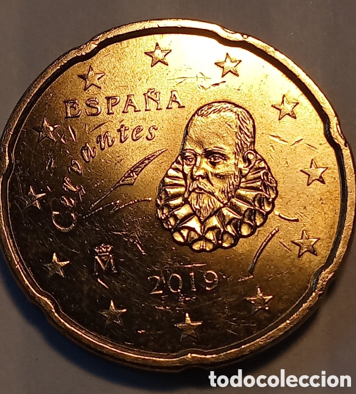 Monedas con errores: Spain 20 Euro Cent-2019-MINT ERROR (&Ntilde; connected to N) - Foto 3