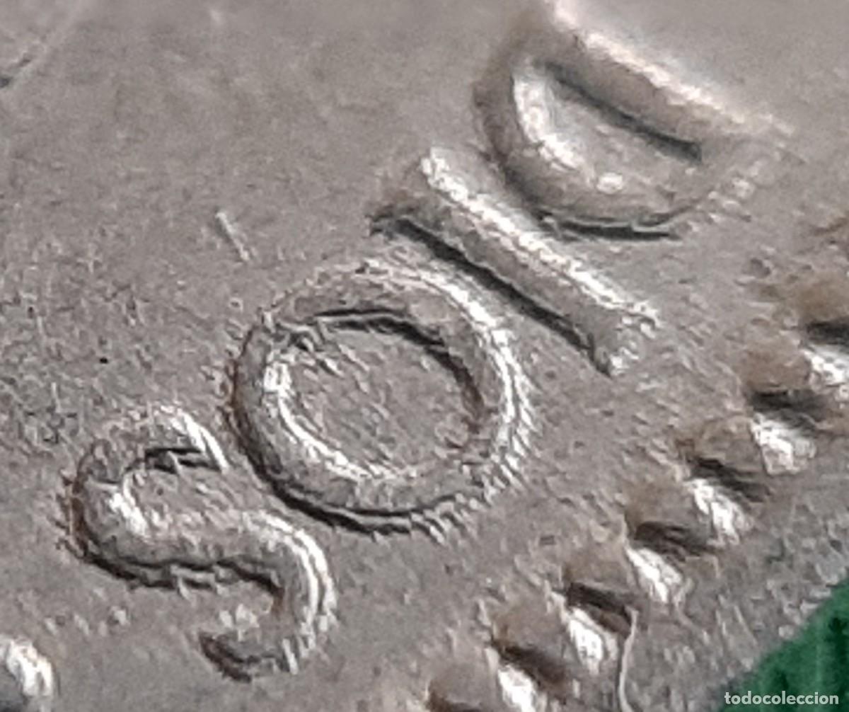 Monedas con errores: (ERROR-ESPA&Ntilde;A)(1957*73) 5 PESETAS CON ERROR LEYENDA REMARCADA EN ANVERSO - Foto 3