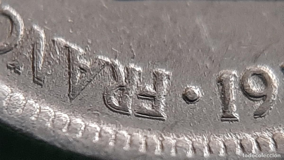 Monedas con errores: (ERROR-ESPA&Ntilde;A)(1957*73) 5 PESETAS CON ERROR LEYENDA REMARCADA EN ANVERSO - Foto 8