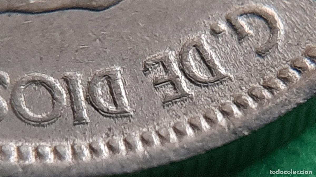 Monedas con errores: (ERROR-ESPA&Ntilde;A)(1957*73) 5 PESETAS CON ERROR LEYENDA REMARCADA EN ANVERSO - Foto 14