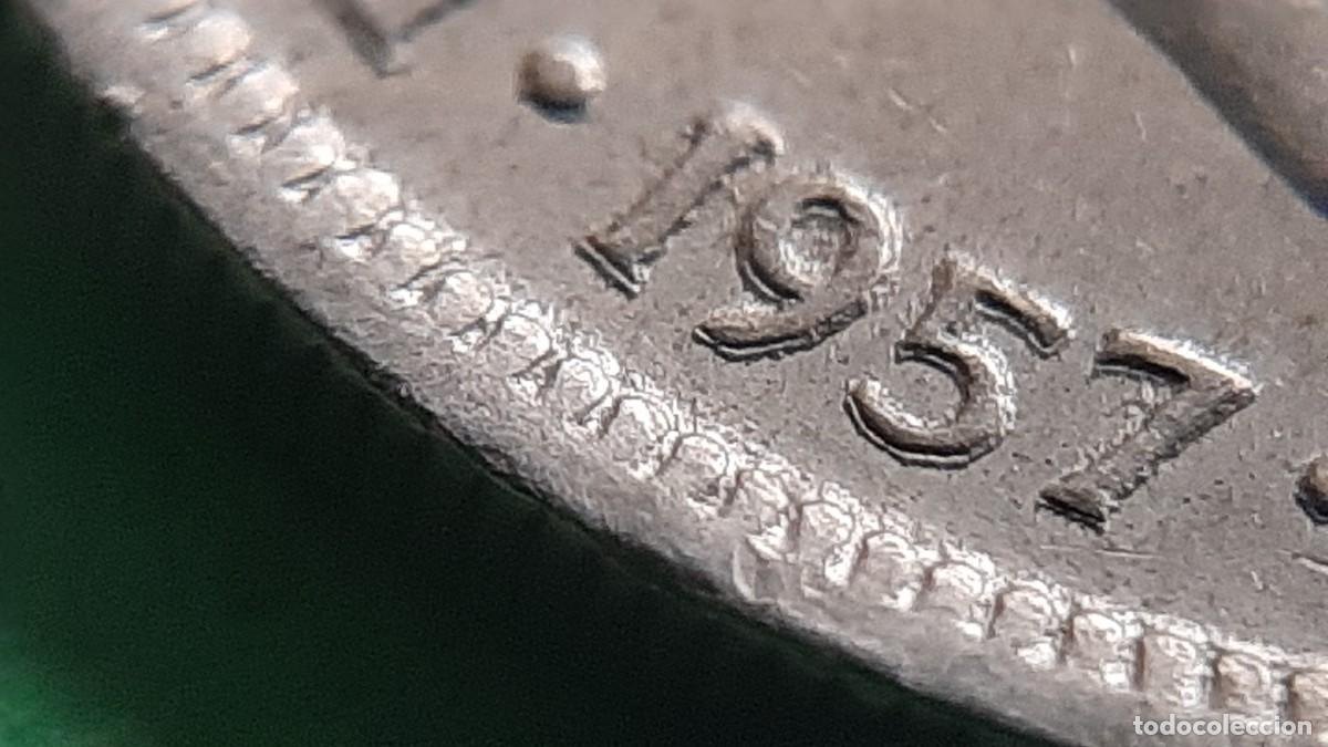 Monedas con errores: (ERROR-ESPA&Ntilde;A)(1957*73) 5 PESETAS CON ERROR LEYENDA REMARCADA EN ANVERSO - Foto 16