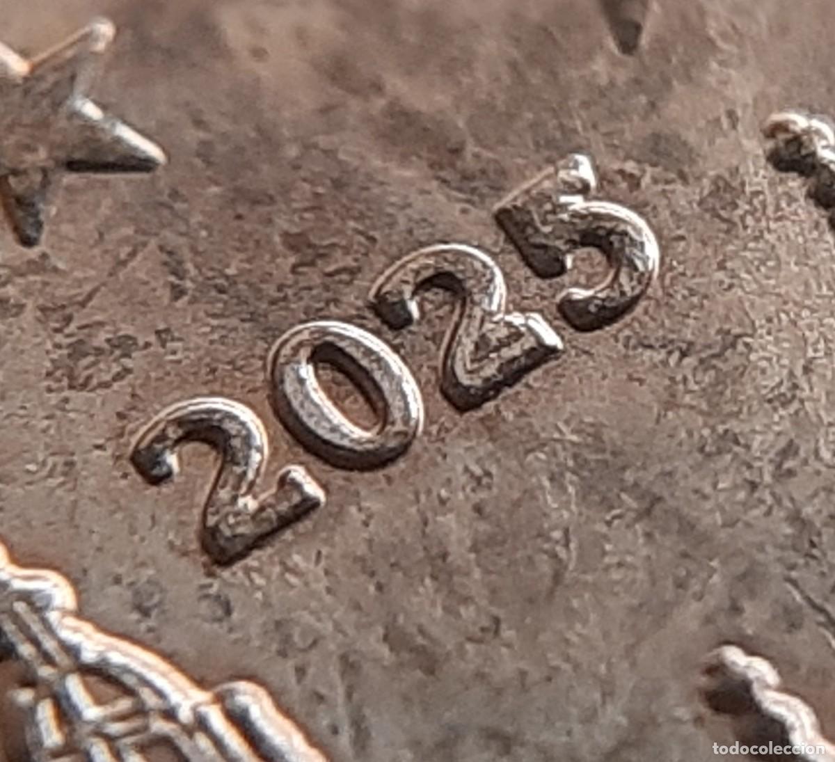 Monedas con errores: (ERROR-ESPA&Ntilde;A)(2025) 2 C&Eacute;NTIMOS CON EXCESO DE METAL EN FECHA - Foto 10
