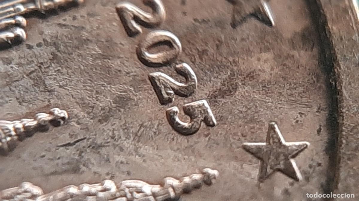Monedas con errores: (ERROR-ESPA&Ntilde;A)(2025) 2 C&Eacute;NTIMOS CON EXCESO DE METAL EN FECHA - Foto 11