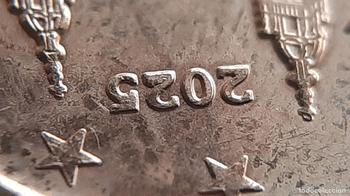 Monedas con errores: (ERROR-ESPA&Ntilde;A)(2025) 2 C&Eacute;NTIMOS CON EXCESO DE METAL EN FECHA - Foto 13