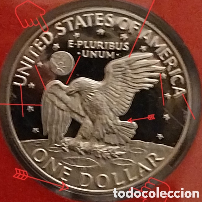 Monedas con errores: ERROR Set PROOF EEUU 1978. - Foto 2