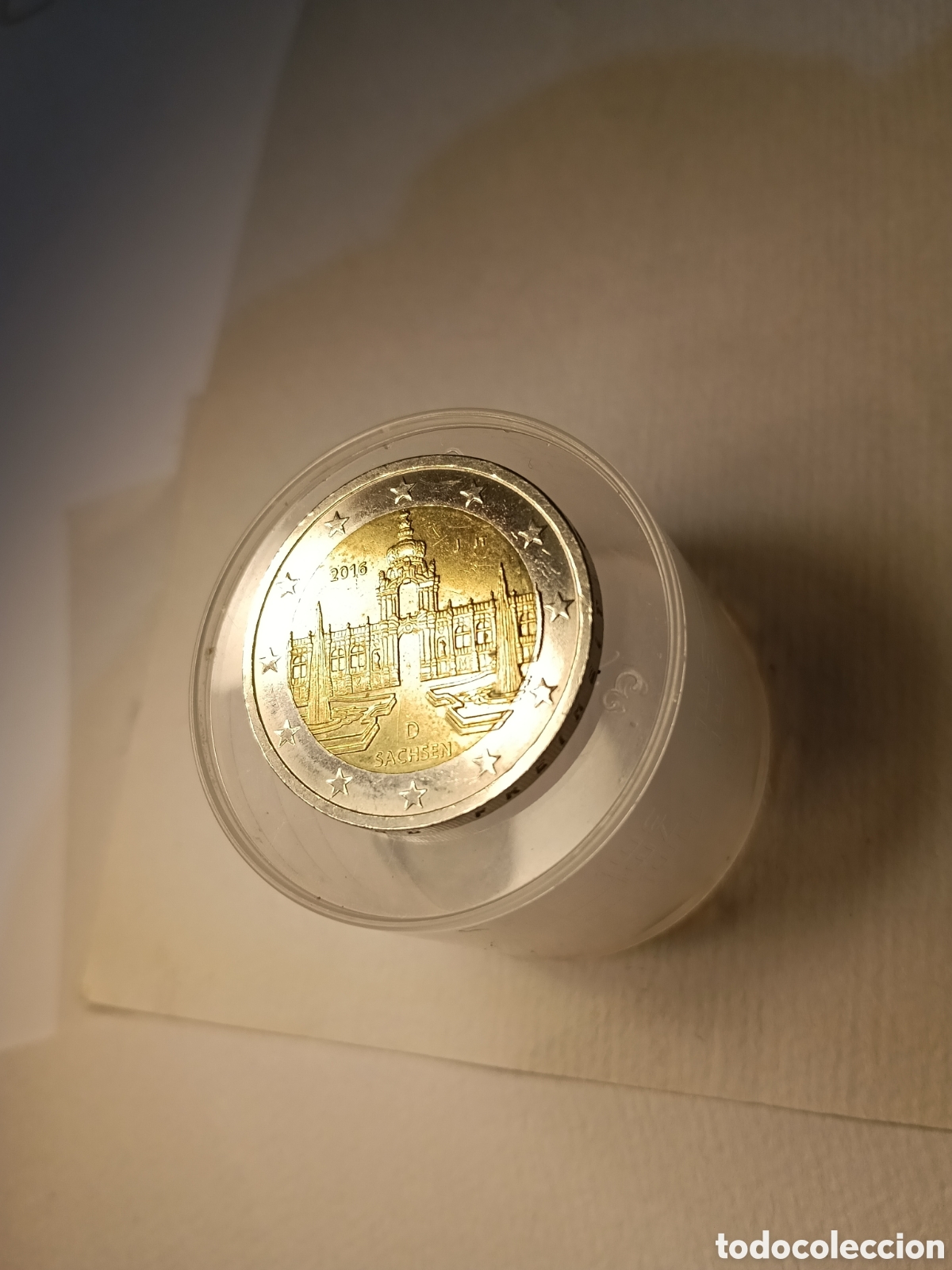 Monedas con errores: Moneda 2&euro; Conmemorativa Alemania 2016 - Foto 2