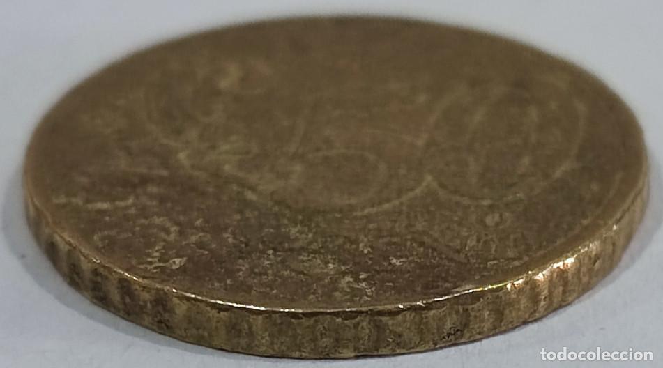 Monedas con errores: 50 CENTIMOS DE EURO CON ERROR, DEFECTUOSA, MONEDA DE ALEMANIA - Foto 5