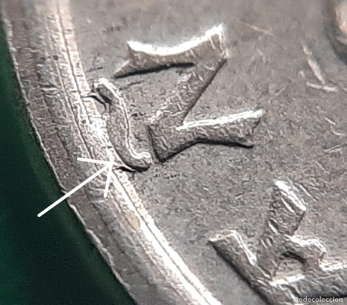 Monedas con errores: (ERROR-ESPA&Ntilde;A) LOTE DE MONEDAS DE 25 PESETAS CON ERRORES - Foto 3