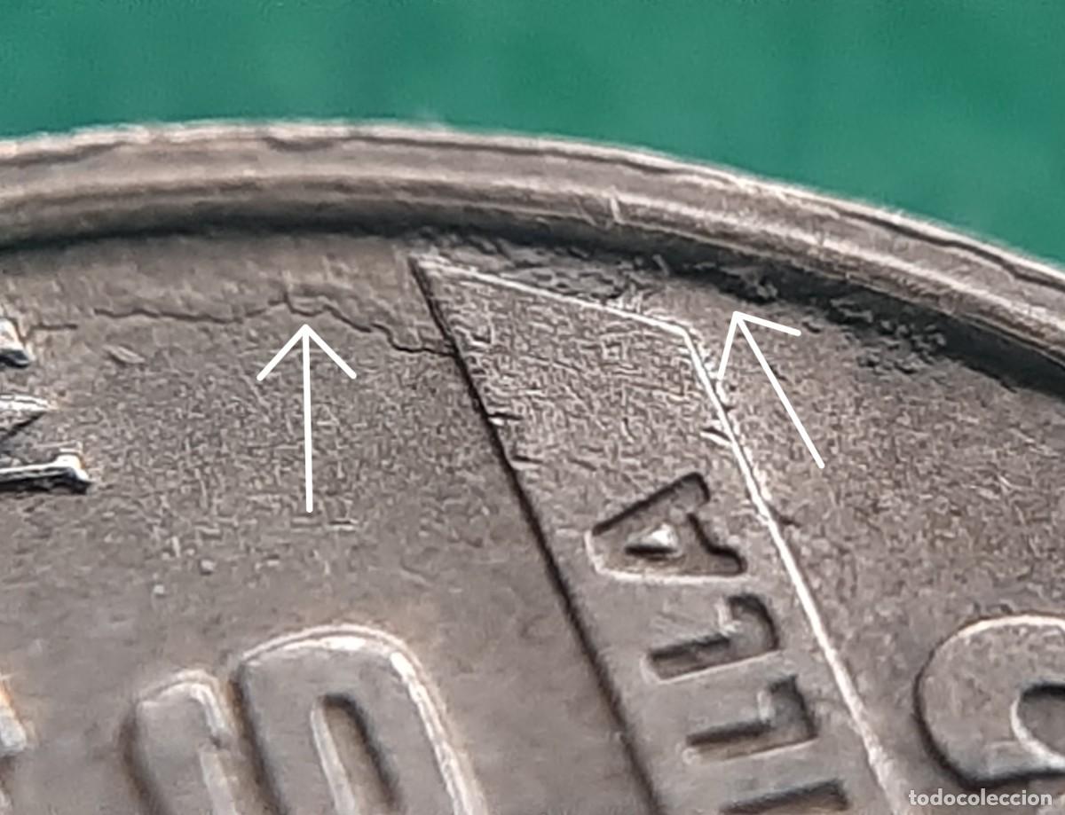 Monedas con errores: (ERROR-ESPA&Ntilde;A) LOTE DE MONEDAS DE 25 PESETAS CON ERRORES - Foto 10