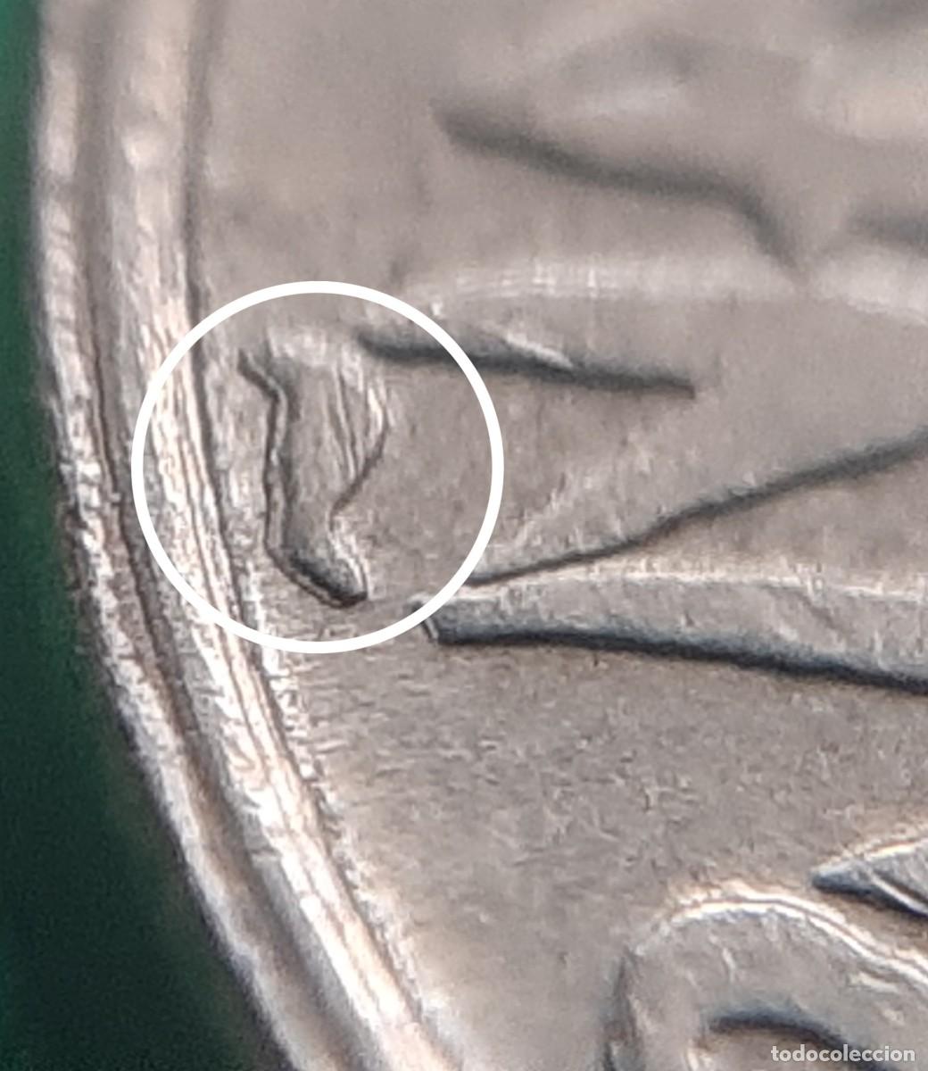 Monedas con errores: (ERROR-ESPA&Ntilde;A) LOTE DE MONEDAS DE 25 PESETAS CON ERRORES - Foto 12