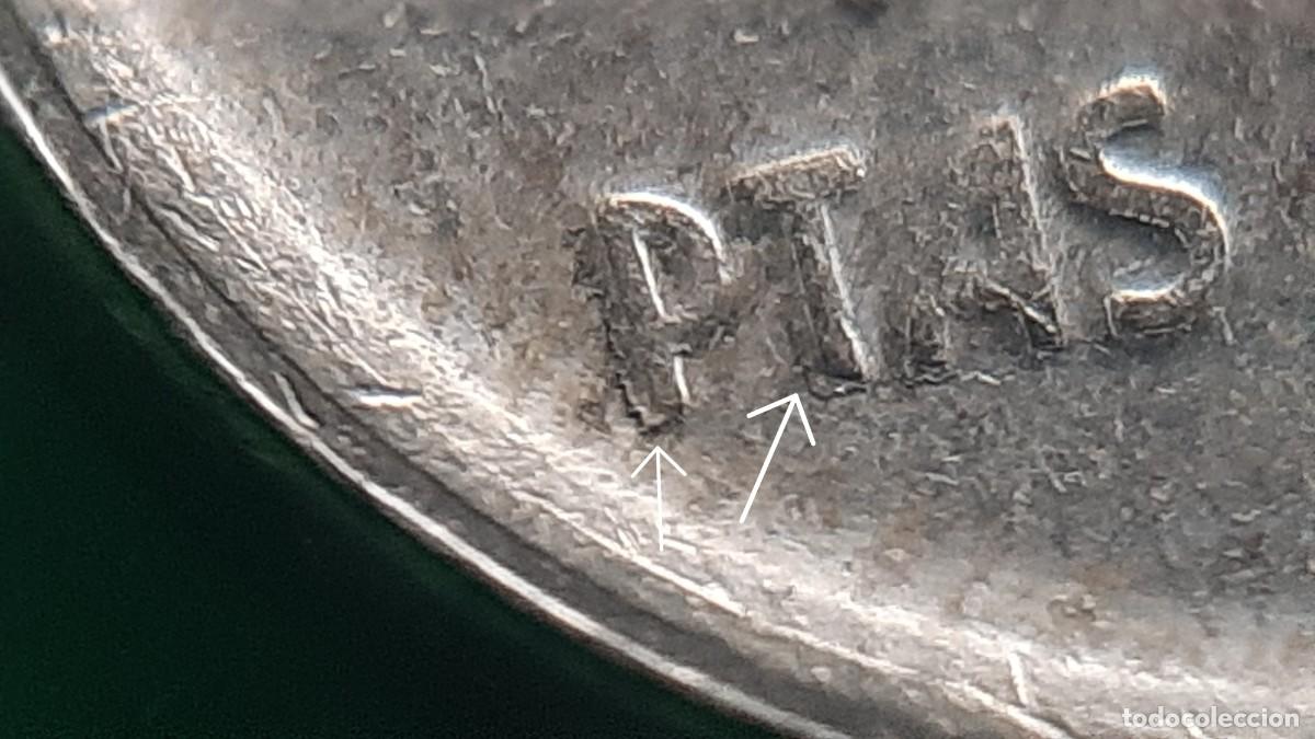 Monedas con errores: (ERROR-ESPA&Ntilde;A) LOTE DE MONEDAS DE 25 PESETAS CON ERRORES - Foto 21