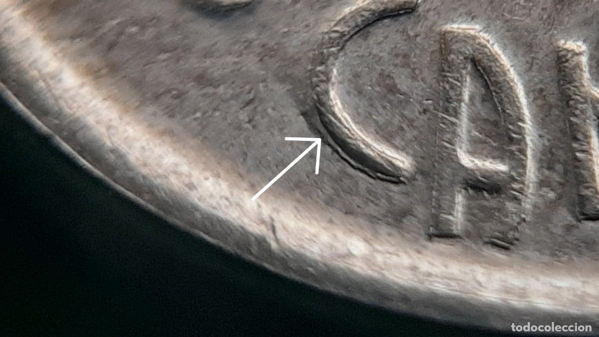 Monedas con errores: (ERROR-ESPA&Ntilde;A) LOTE DE MONEDAS DE 25 PESETAS CON ERRORES - Foto 23