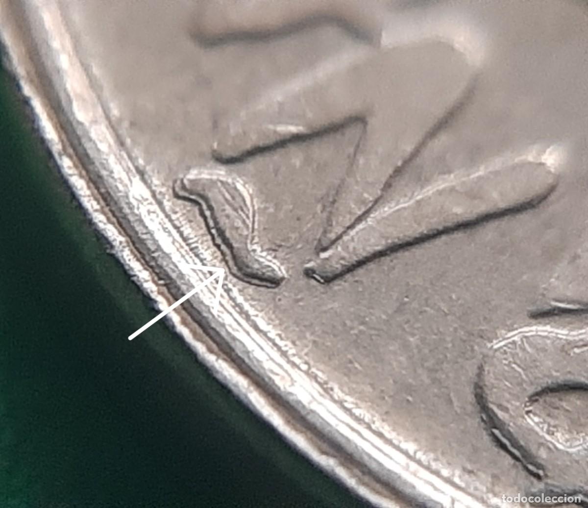 Monedas con errores: (ERROR-ESPA&Ntilde;A) LOTE DE MONEDAS DE 25 PESETAS CON ERRORES - Foto 28