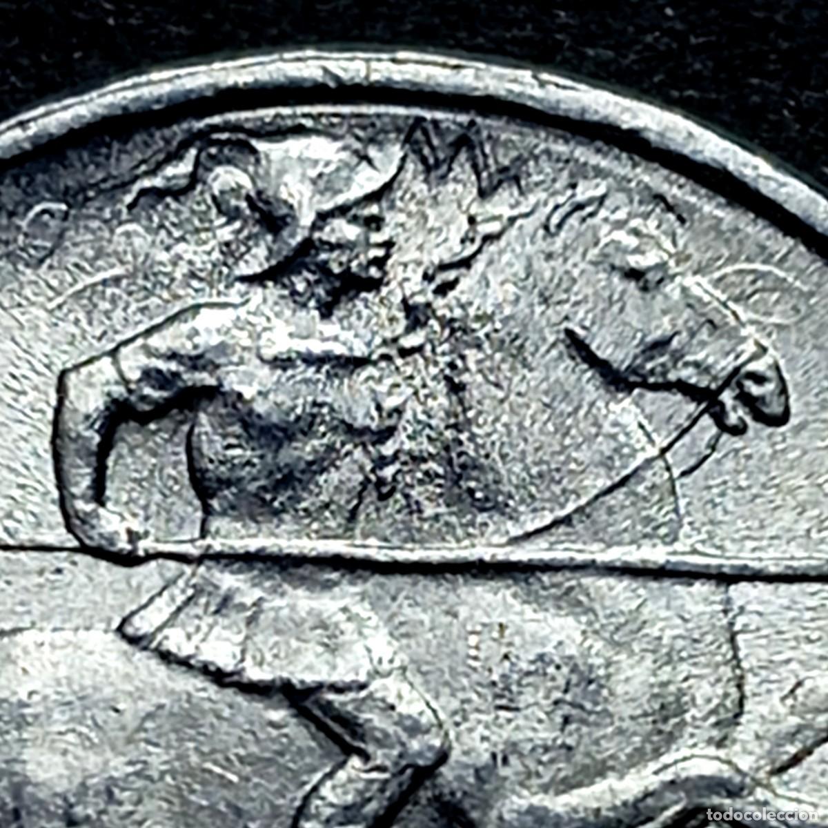 Monedas con errores: ⚜️ BAU1 7. Error repinte. Espa&ntilde;a. 10 c&eacute;ntimos 1945. UNC - Foto 3