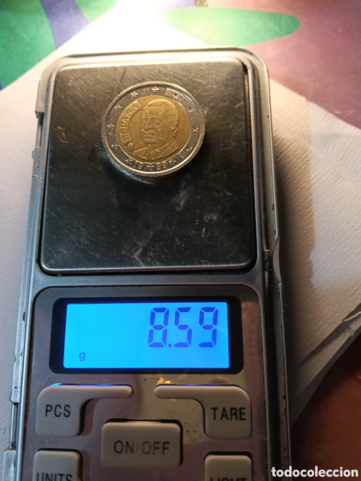 Monedas con errores: 2 &euro; Espa&ntilde;a 1999 error. - Foto 5