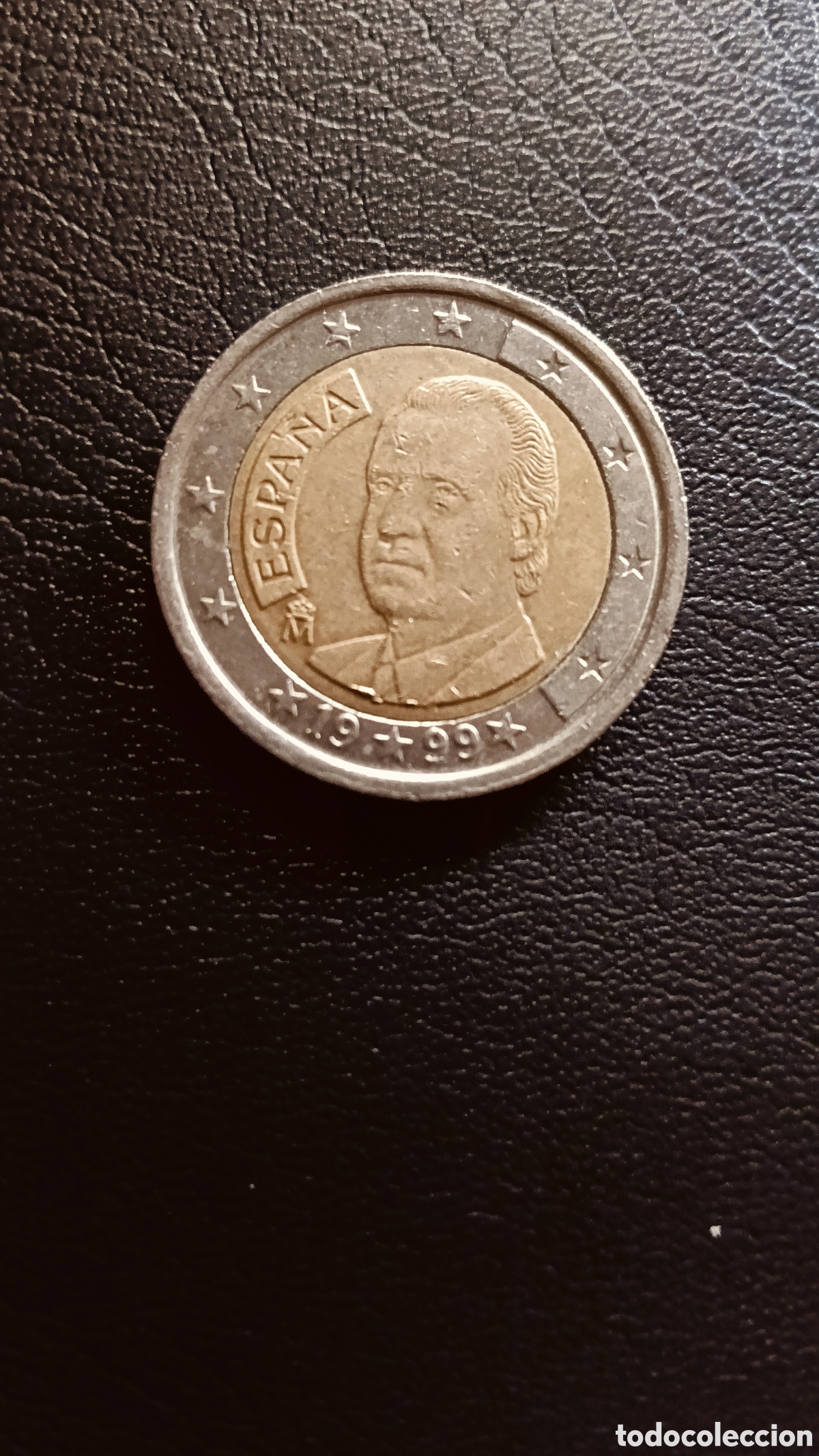 Monedas con errores: 2 &euro; Espa&ntilde;a 1999 error. - Foto 9