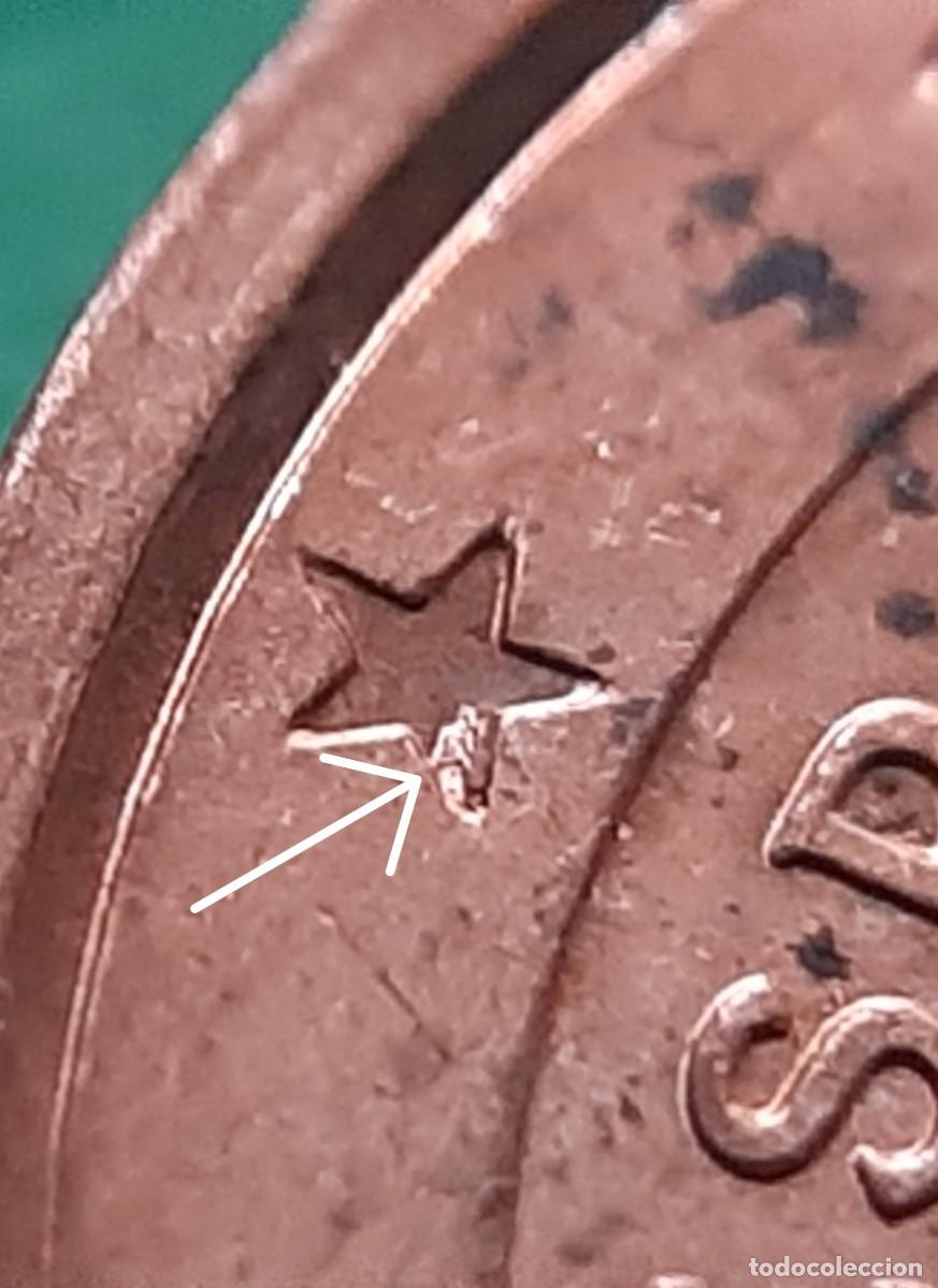 Monedas con errores: (ERROR-ESPA&Ntilde;A)(2004) 2 C&Eacute;NTIMOS DE EURO CON EXCESOS DE METAL EN LAS ESTRELLAS - Foto 12