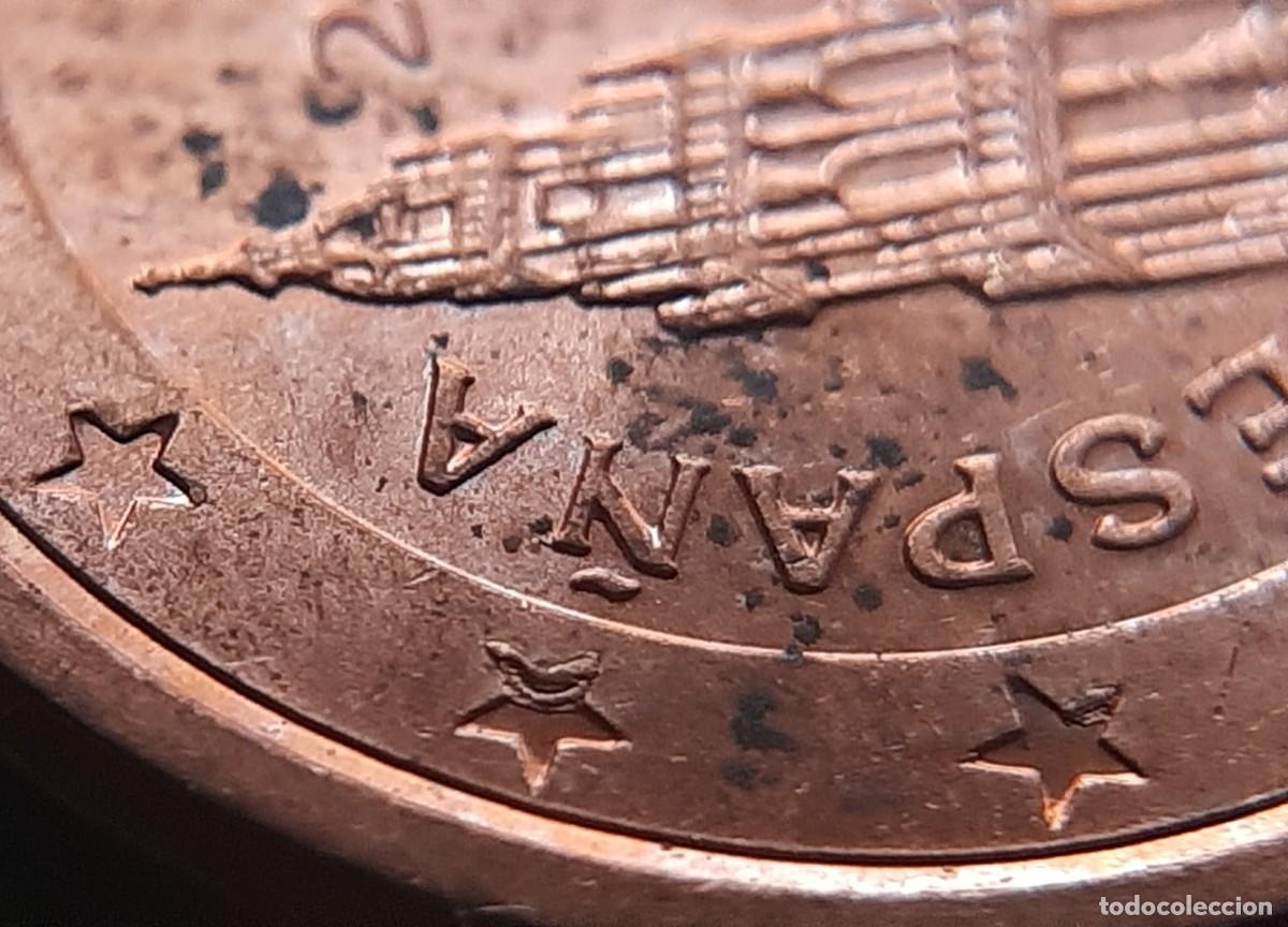 Monedas con errores: (ERROR-ESPA&Ntilde;A)(2004) 2 C&Eacute;NTIMOS DE EURO CON EXCESOS DE METAL EN LAS ESTRELLAS - Foto 18