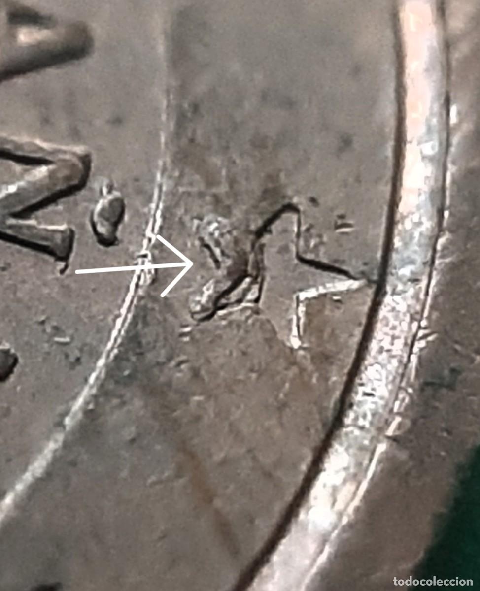 Monedas con errores: (ERROR-ESPA&Ntilde;A)(2004) 2 C&Eacute;NTIMOS DE EURO CON EXCESO DE METAL EN ESTRELLA - Foto 2