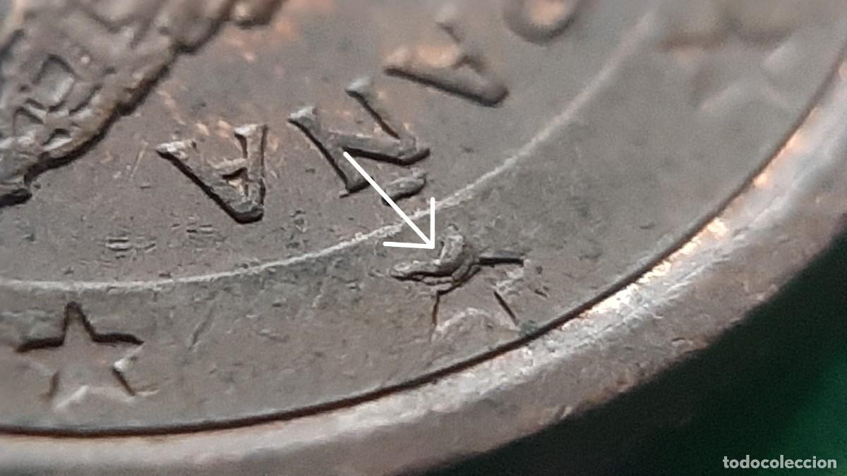 Monedas con errores: (ERROR-ESPA&Ntilde;A)(2004) 2 C&Eacute;NTIMOS DE EURO CON EXCESO DE METAL EN ESTRELLA - Foto 6