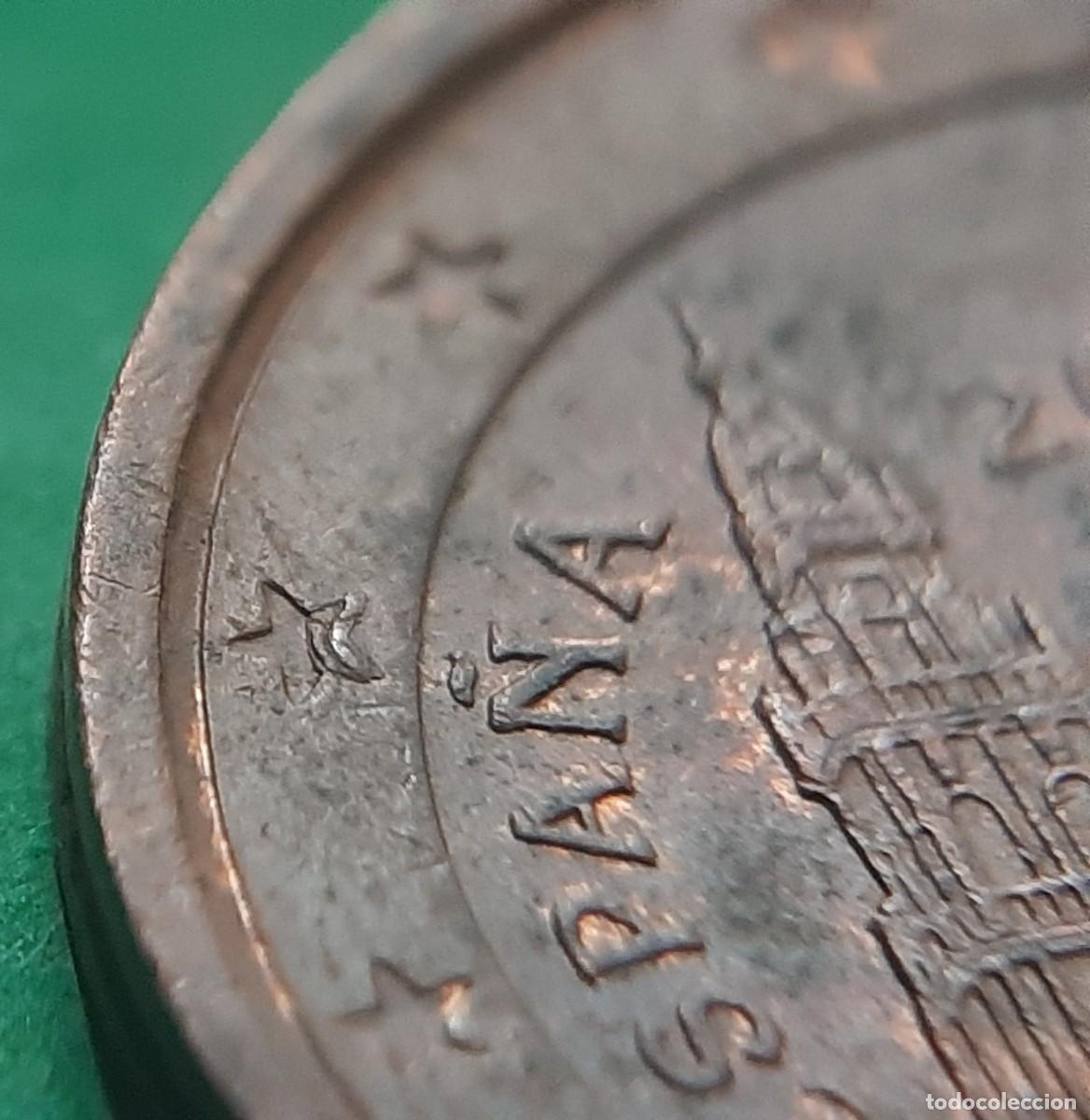 Monedas con errores: (ERROR-ESPA&Ntilde;A)(2004) 2 C&Eacute;NTIMOS DE EURO CON EXCESO DE METAL EN ESTRELLA - Foto 16