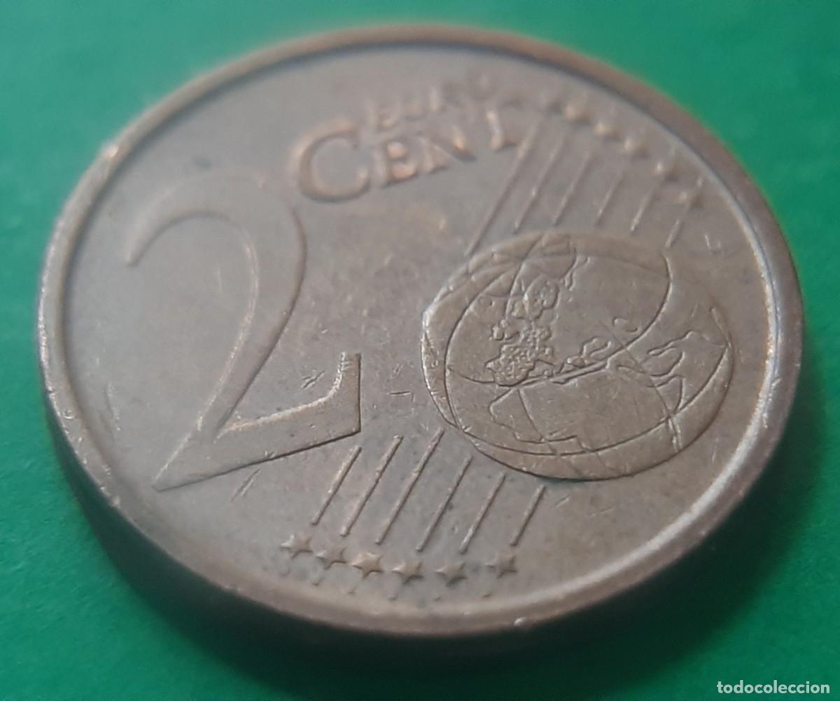 Monedas con errores: (ERROR-ESPA&Ntilde;A)(2004) 2 C&Eacute;NTIMOS DE EURO CON EXCESO DE METAL EN ESTRELLA - Foto 17