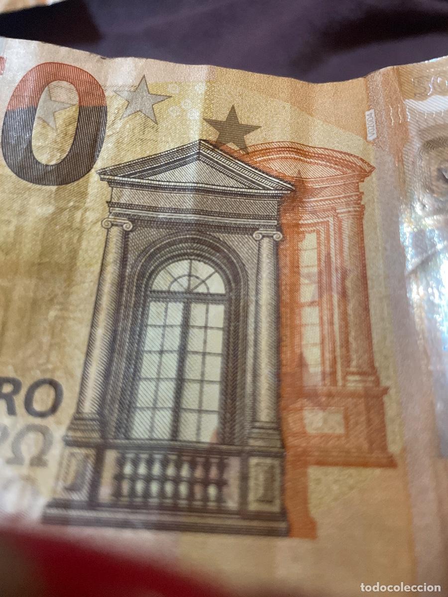 Monedas con errores: Billete 50 euros estrella fantasma - Foto 1