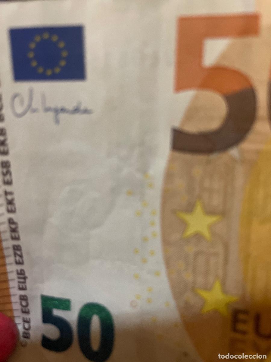 Monedas con errores: Billete 50 euros estrella fantasma - Foto 2