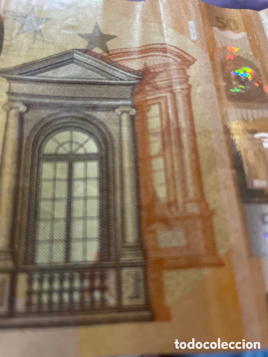 Monedas con errores: Billete 50 euros estrella fantasma - Foto 3