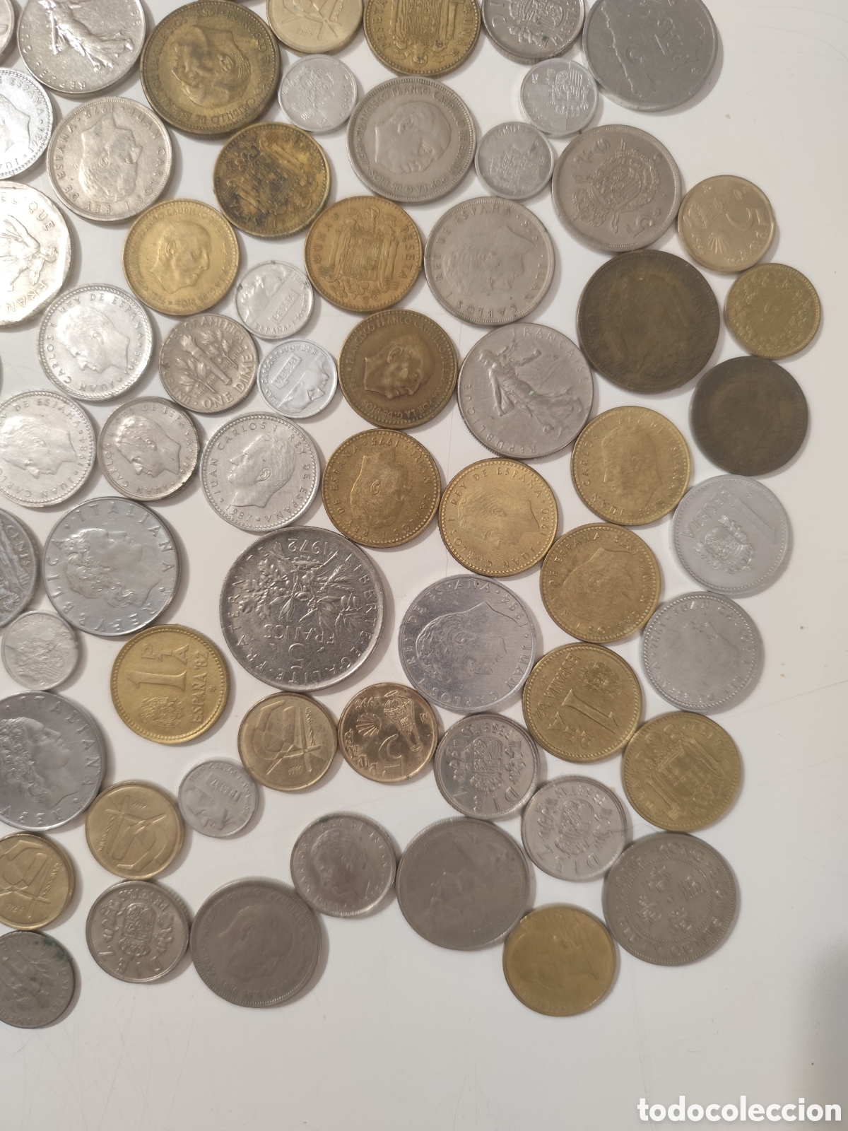 Monedas con errores: LOTE DE MAS DE 100 MONEDAS - Foto 2