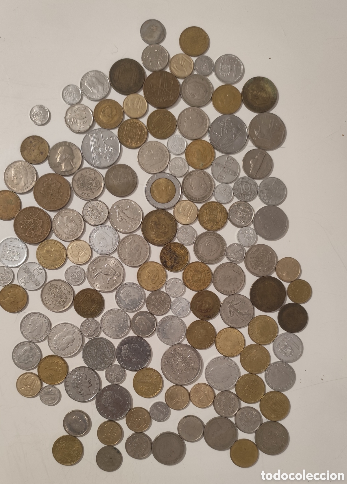 Monedas con errores: LOTE DE MAS DE 100 MONEDAS - Foto 1