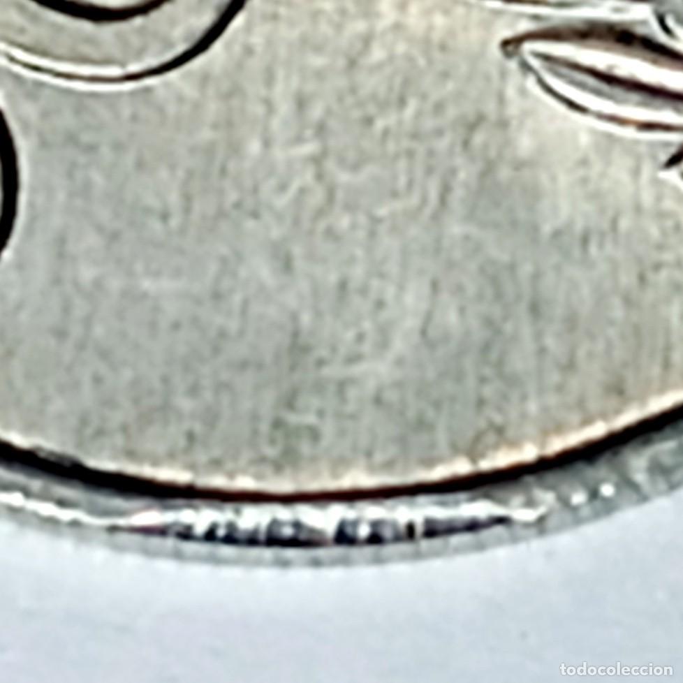 Monedas con errores: ⚜️ # BAT2 4. M&uacute;ltiples errores. 50 c&eacute;ntimos 1966 *73 S/C. Segmentada, repintes, estriada - Foto 4