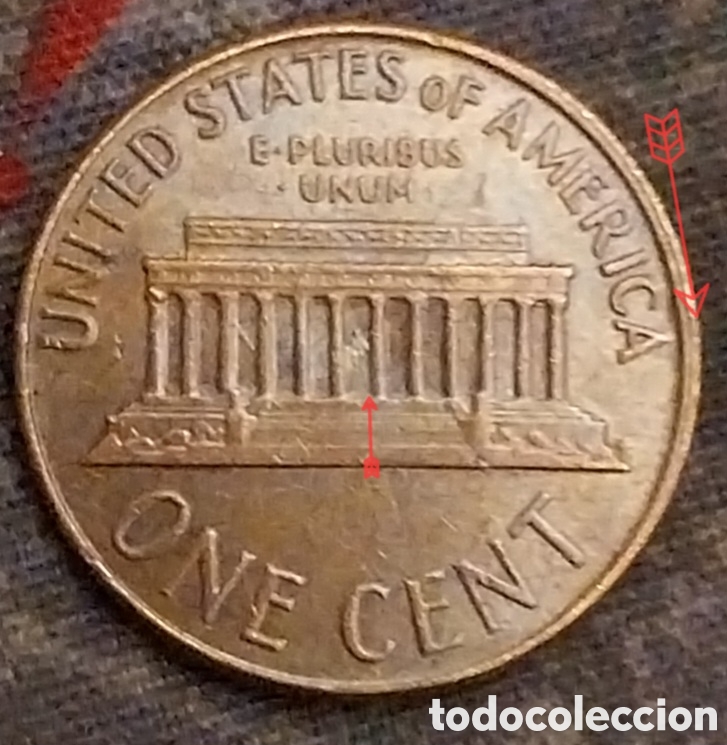 Monedas con errores: One Cent eeuu 1989 Doubled-Die. - Foto 2