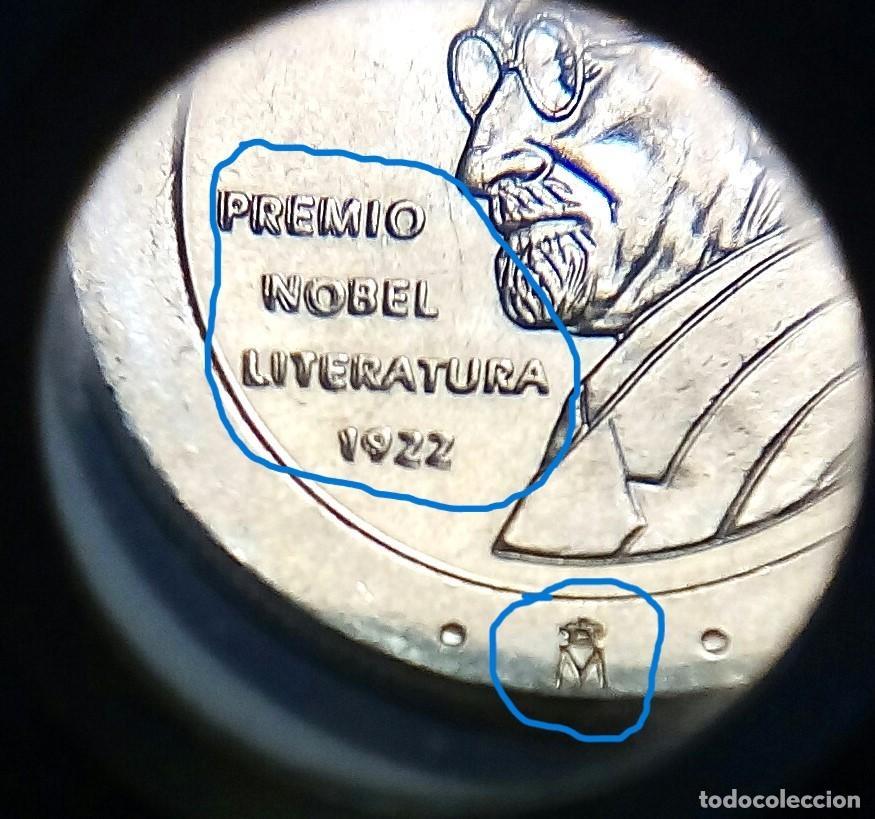 Monedas con errores: Variante error 200 pts 1997 Espa&ntilde;a remarcado texto anverso y ceca diferente s/c de bolsa - Foto 3