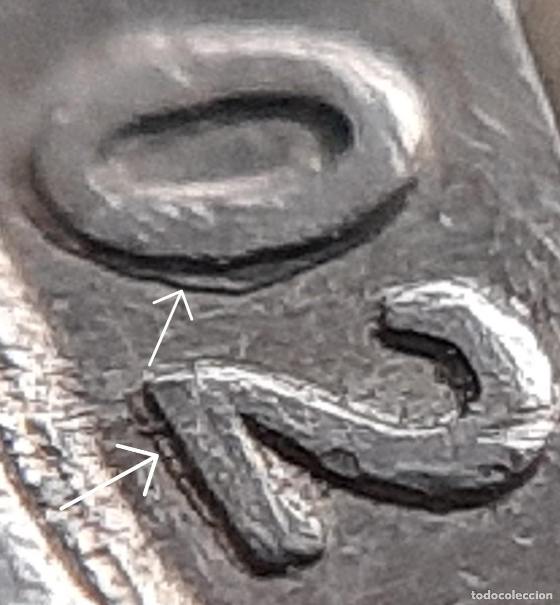 Monedas con errores: (ERROR-ESPA&Ntilde;A)(2002) 2 EUROS CON EXCESO DE METAL-REMARQUE - Foto 4