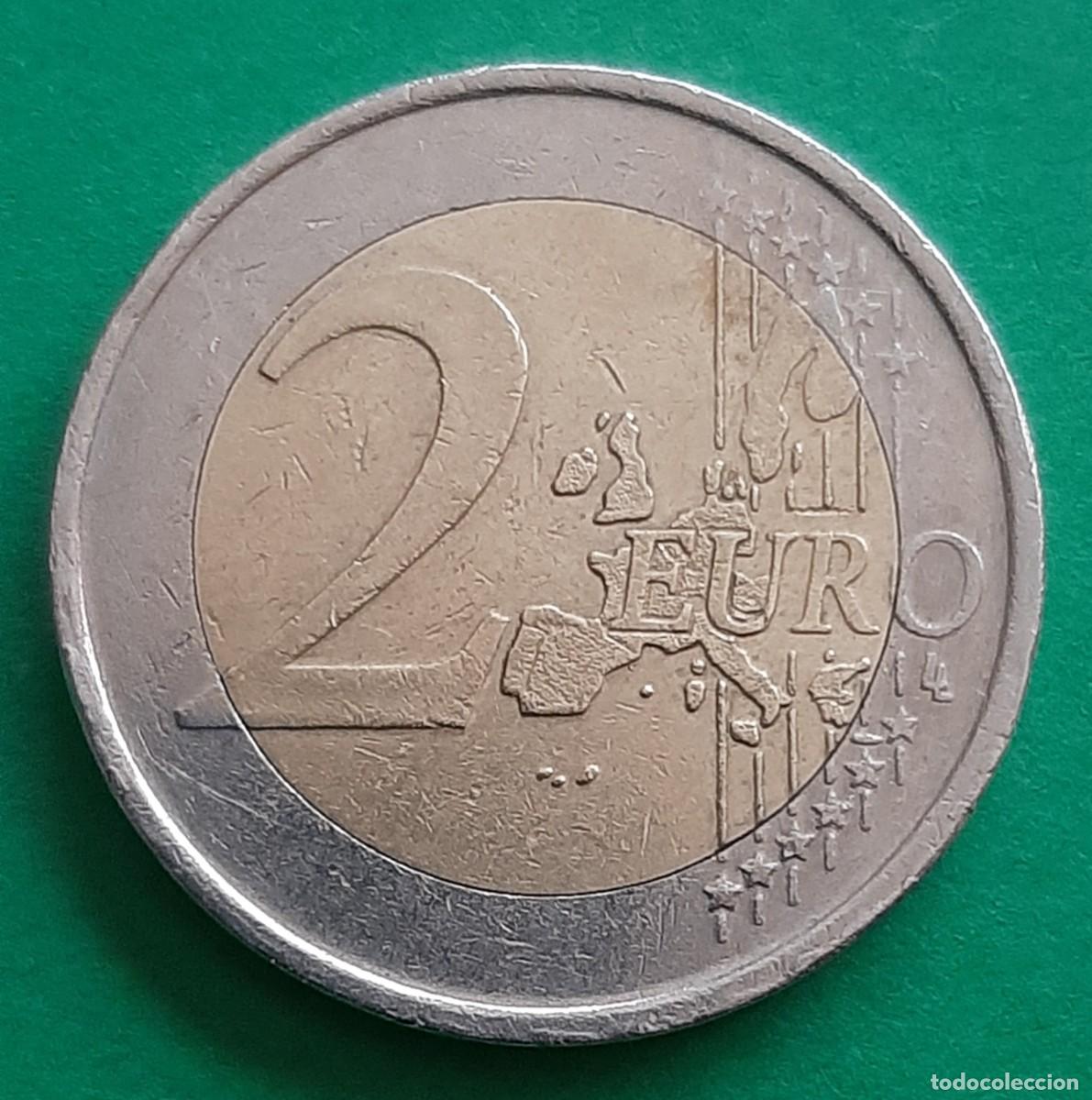 Monedas con errores: (ERROR-ESPA&Ntilde;A)(2002) 2 EUROS CON EXCESO DE METAL-REMARQUE - Foto 19