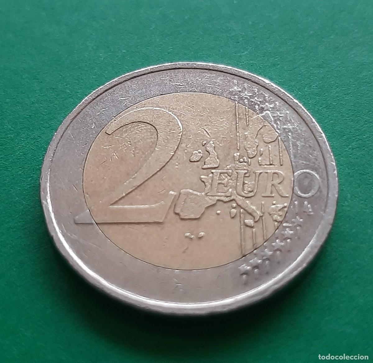 Monedas con errores: (ERROR-ESPA&Ntilde;A)(2002) 2 EUROS CON EXCESO DE METAL-REMARQUE - Foto 20