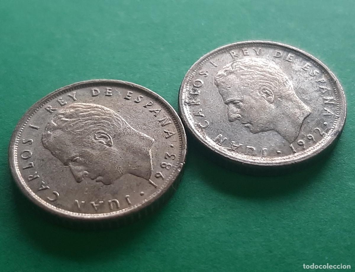 Monedas con errores: (ERROR-ESPA&Ntilde;A) LOTE DE 2 MONEDAS DE 10 PESETAS CON REMARQUE EN LEYENDA - Foto 14