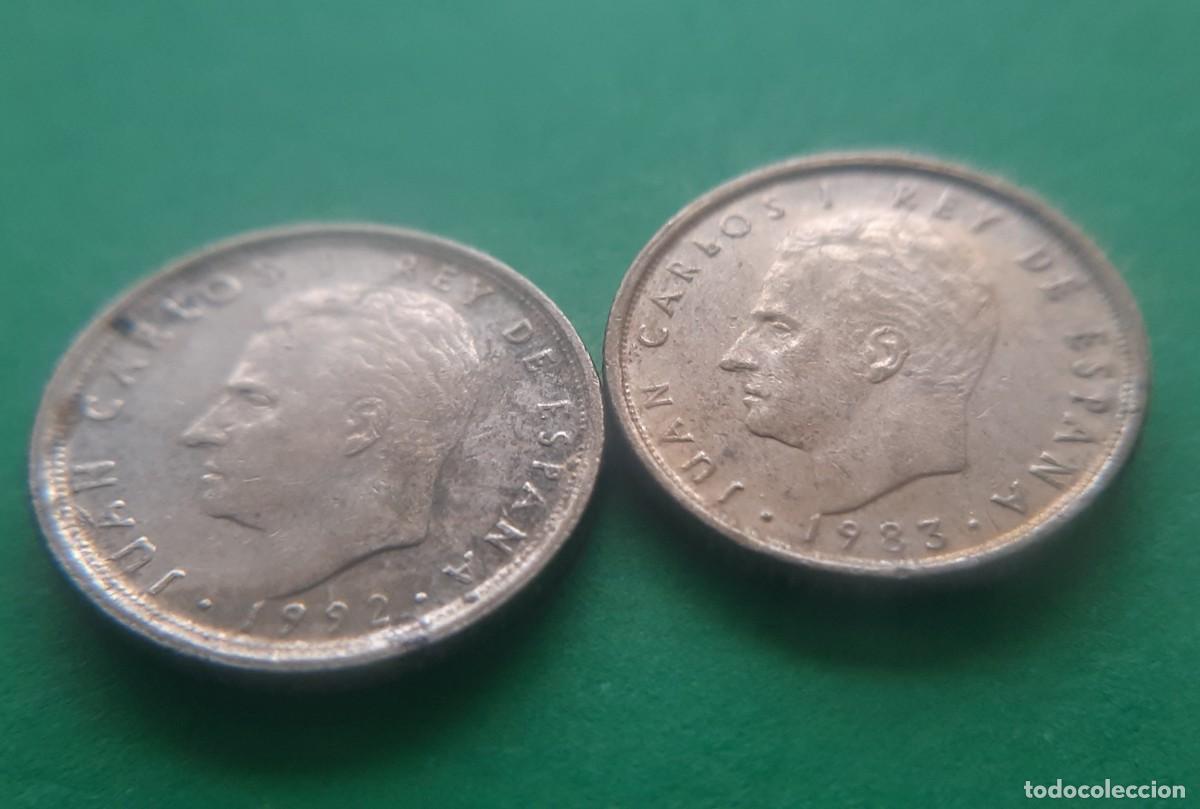 Monedas con errores: (ERROR-ESPA&Ntilde;A) LOTE DE 2 MONEDAS DE 10 PESETAS CON REMARQUE EN LEYENDA - Foto 17
