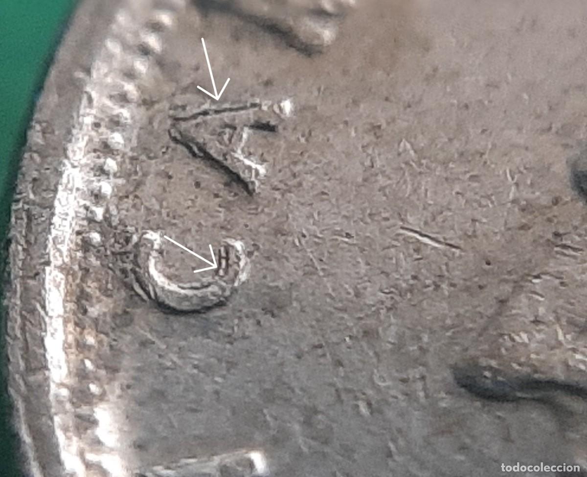 Monedas con errores: (ERROR-ESPA&Ntilde;A) LOTE DE 2 MONEDAS DE 10 PESETAS CON REMARQUE EN LEYENDA - Foto 20