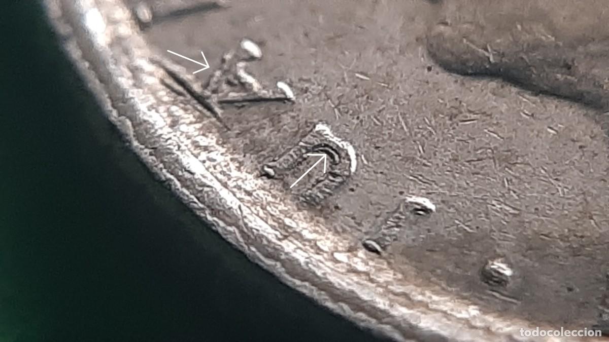 Monedas con errores: (ERROR-ESPA&Ntilde;A) LOTE DE 2 MONEDAS DE 10 PESETAS CON REMARQUE EN LEYENDA - Foto 21