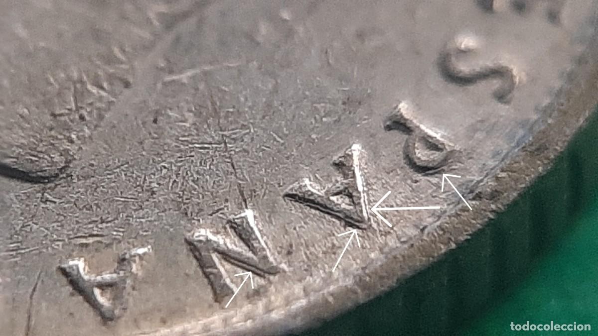 Monedas con errores: (ERROR-ESPA&Ntilde;A) LOTE DE 2 MONEDAS DE 10 PESETAS CON REMARQUE EN LEYENDA - Foto 22