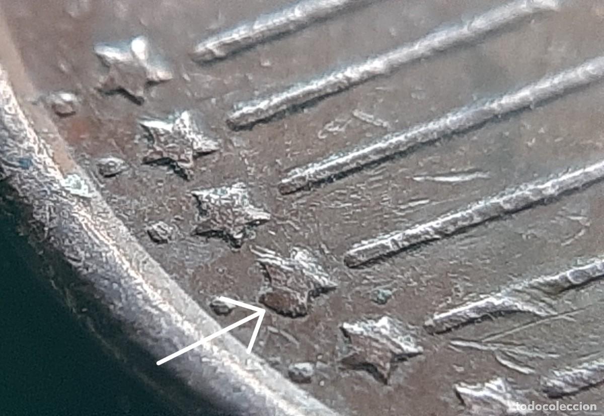 Monedas con errores: (ERROR-ESPA&Ntilde;A)(1999) 5 C&Eacute;NTIMOS DE EURO CON EXCESO DE METAL - Foto 4