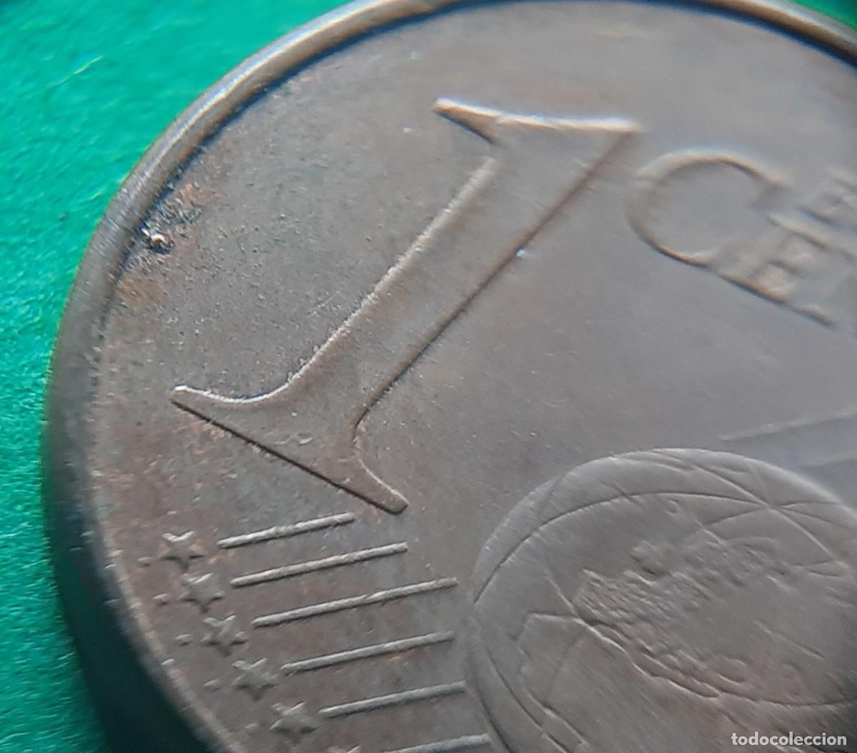 Monedas con errores: (ERROR-ESPA&Ntilde;A)(2007) 1 C&Eacute;NTIMO DE EURO CON EXCESO DE METAL - Foto 10