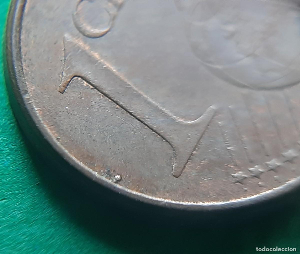 Monedas con errores: (ERROR-ESPA&Ntilde;A)(2007) 1 C&Eacute;NTIMO DE EURO CON EXCESO DE METAL - Foto 14